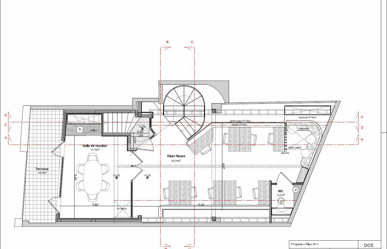 Bureau Paris 197m² Location bureau Paris OLBUR2422405 16
